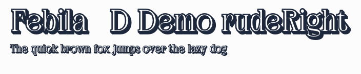 Febila 3D Demo rudeRight預覽圖