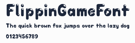 FlippinGameFont預覽圖