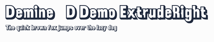 Demine 3D Demo ExtrudeRight預覽圖