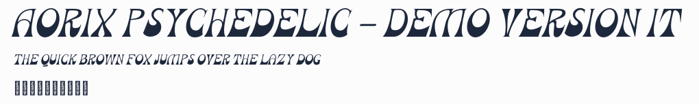 Aorix Psychedelic - Demo Version It預覽圖