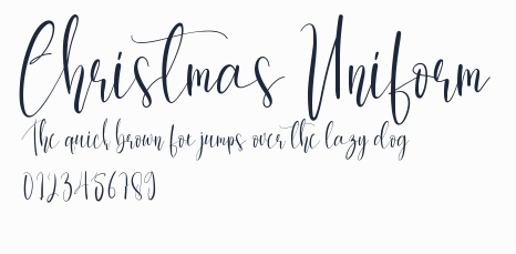 Christmas Uniform