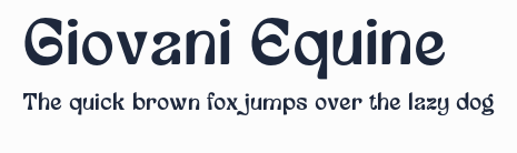 Giovani Equine預覽圖