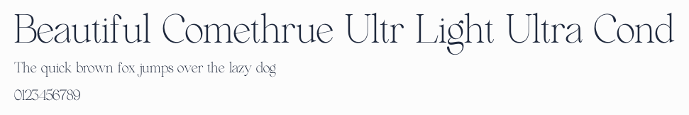 Beautiful Comethrue Ultr Light Ultra Cond預覽圖