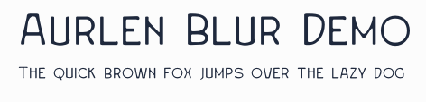 Aurlen Blur Demo預覽圖