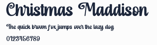 Christmas Maddison