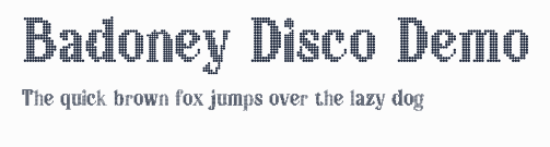 Badoney Disco Demo預覽圖