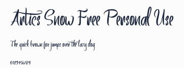 Artics Snow Free Personal Use