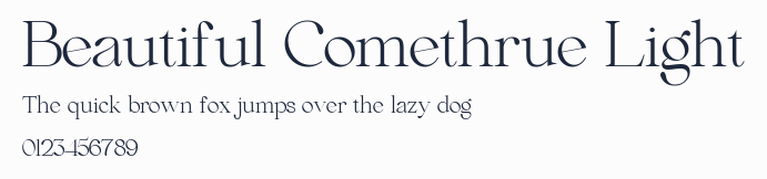 Beautiful Comethrue Light預覽圖