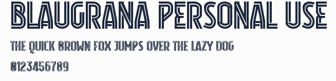 Blaugrana Personal Use