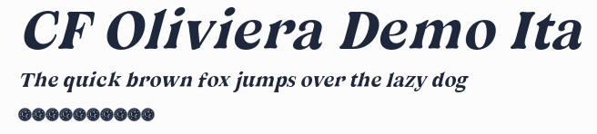 CF Oliviera Demo Ita預覽圖