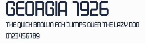 Georgia 1926預覽圖