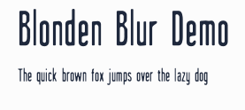 Blonden Blur Demo預覽圖