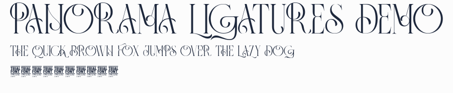 Panorama Ligatures Demo預覽圖