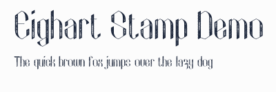 Eighart Stamp Demo
