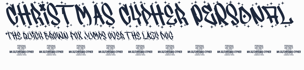 Christmas Cypher PERSONAL