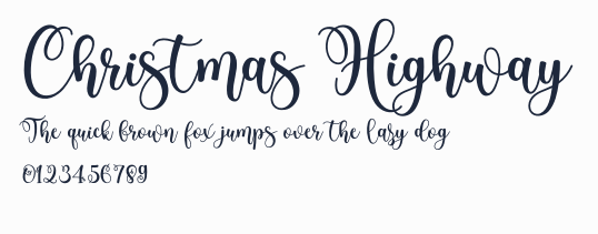Christmas Highway