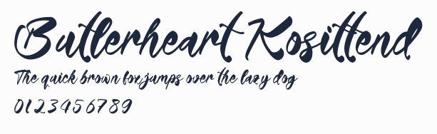 Butlerheart Kosittend