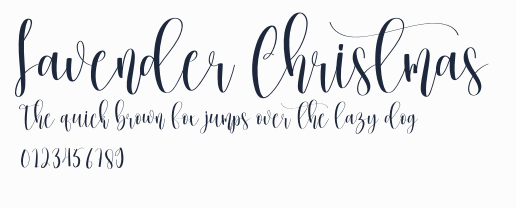 Lavender Christmas