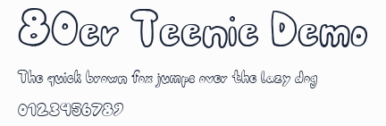 80er Teenie Demo