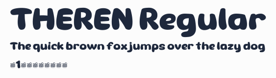THEREN Regular預覽圖