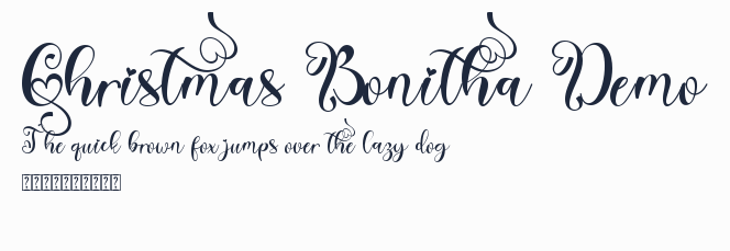 Christmas Bonitha Demo