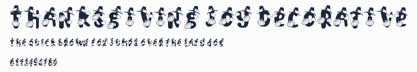 Thanksgiving Joy Decorative