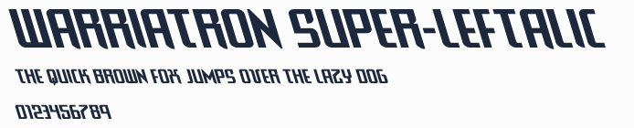 Warriatron Super-Leftalic預覽圖