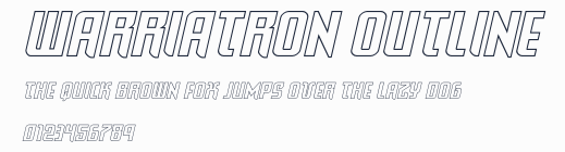 Warriatron Outline預覽圖