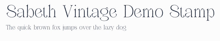 Sabeth Vintage Demo Stamp預覽圖