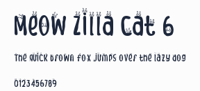 Meow Zilla Cat 6預覽圖