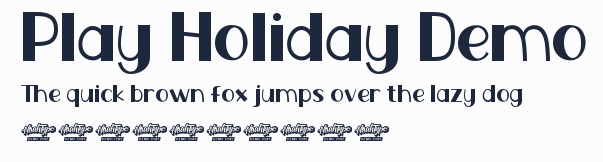 Play Holiday Demo