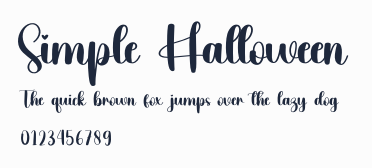 Simple Halloween