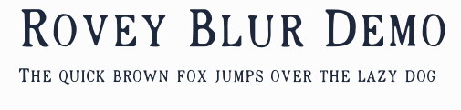 Rovey Blur Demo預覽圖