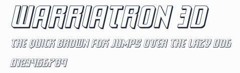 Warriatron 3D預覽圖