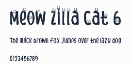 Meow Zilla Cat 6預覽圖