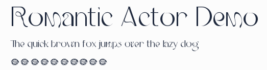 Romantic Actor Demo預覽圖