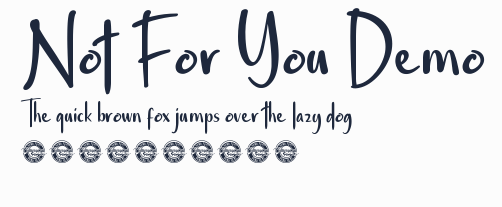 Not For You Demo預覽圖
