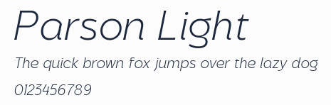 Parson Light預覽圖