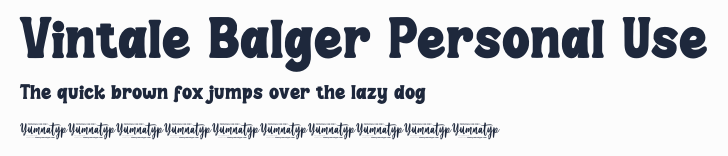 Vintale Balger Personal Use預覽圖