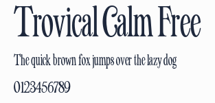 Trovical Calm Free預覽圖