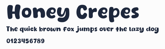 Honey Crepes預覽圖