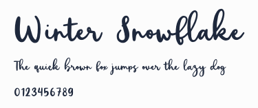 Winter Snowflake預覽圖