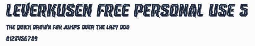 Leverkusen Free Personal Use 5