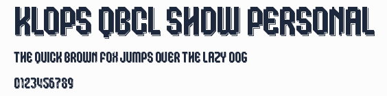 Klops Qbcl Shdw Personal