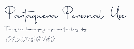 Partaquera Personal Use