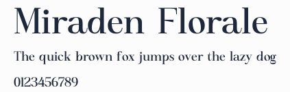 Miraden Florale預覽圖