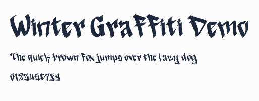 Winter Graffiti Demo
