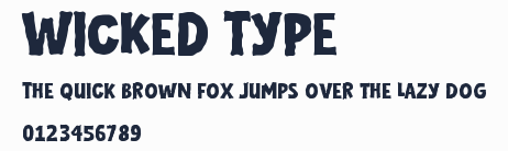 Wicked Type預覽圖