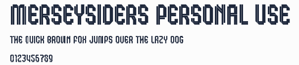 Merseysiders Personal Use