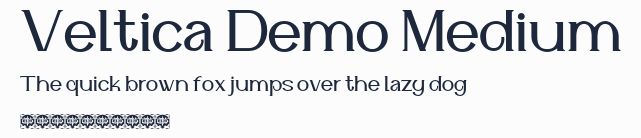 Veltica Demo Medium預覽圖